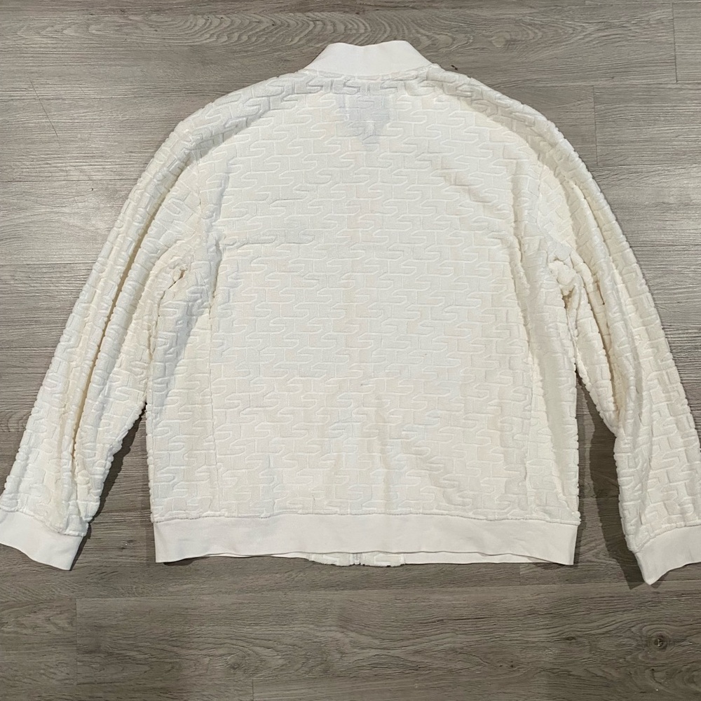 Sergio Tacchini Livata Logo Jacquard Cotton Blend‎ French Terry Cloth 3XL - Picture 10 of 10